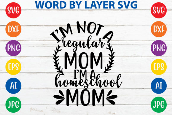 Homeschool Mom Graphics for Crafts