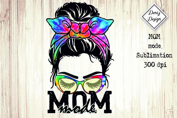 Mom Mode Leopard Graphics for Crafts
