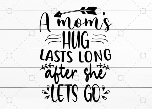Mom’s Hug Graphics for Crafts Branding