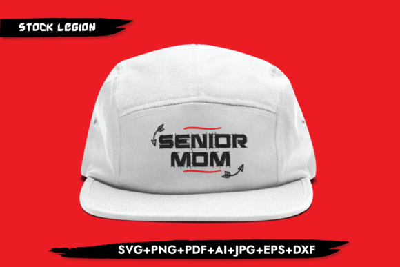 Senior Mom Arrow Graphics for Crafts